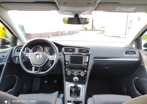 Volkswagen Golf cena 47900 przebieg: 194000, rok produkcji 2017 z Chocz małe 781